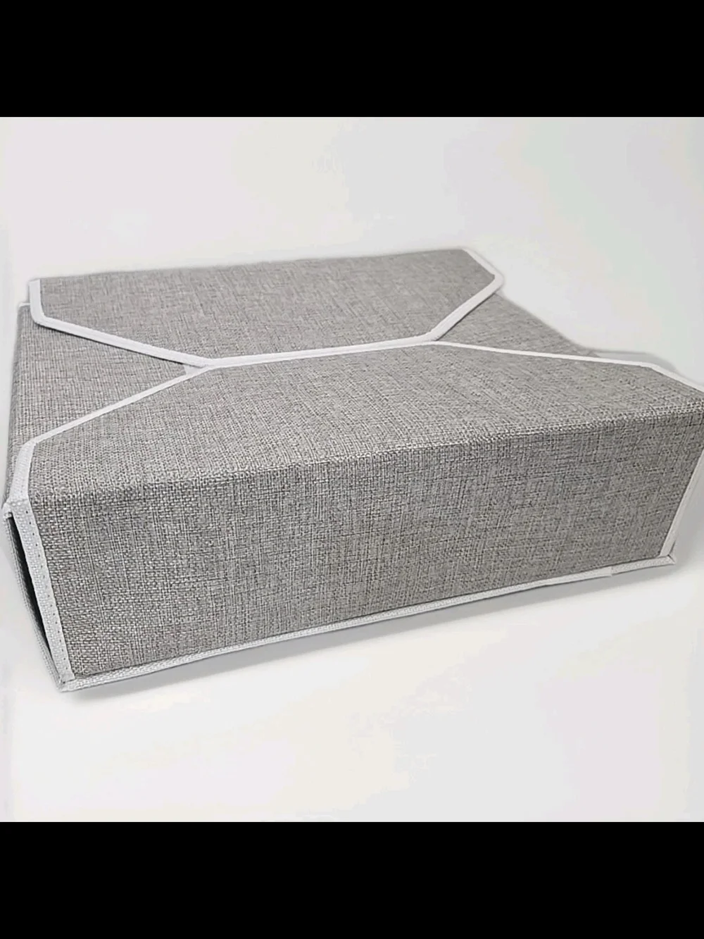 Bed Sheet Organizer 6 Pack Stackable Gray
